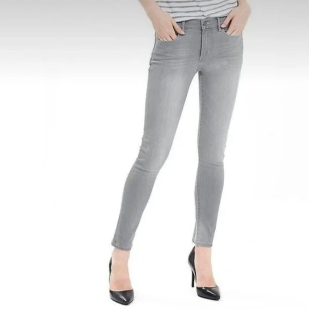 Banana Republic Skinny Gray Denim